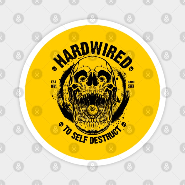 HARDWIRED Magnet by artslaves